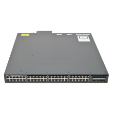 Cisco WS-C3650-48FWQ-S | Catalyst 3650 Series 3650-48FWQ 48 x RJ-45 Ports PoE+ 10/100/1000Base-T + 4 x SFP Uplinks Ports Layer 3 Managed Rack-mountable Gigabit Ethernet Network Switch