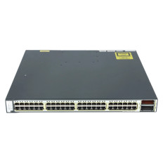 Cisco WS-C3750E-48PDE= | Catalyst 3750-E Series 3750E-48PD 48 x Ports PoE 10/100/1000Base-T + 2 x X2 Ports Stackable Multilayer Managed 1U Rack-mountable Gigabit Ethernet Network Switch