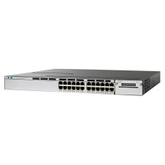 Cisco WS-C3750X-24U-S | Catalyst 3750-X Series X3750X-24U 24 x RJ-45 Ports UPoE 10/100/1000Base-T Layer 3 Managed Rack-mountable Gigabit Ethernet Network Switch