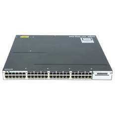 Cisco WS-C3750X-48T-S-V05-RF | Catalyst 3750-X Series C3750X-48T 48 x RJ-45 Ports 10/100/1000Base-T Layer 2 Managed Rack-mountable Stackable Gigabit Ethernet Network Switch