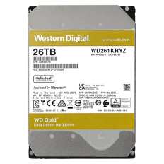 Western Digital WD261KRYZ | Gold Helium 26TB 3.5" 6GB/s SATA 7200RPM 512MB Cache 512e Enterprise Class Hard Drive