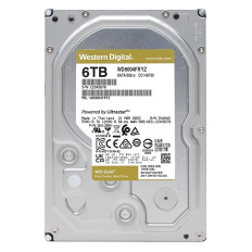 Western Digital WD6004FRYZ | Gold Air 6TB 3.5" 6GB/s SATA 7200RPM 256MB Cache 512e Enterprise Class Hard Drive