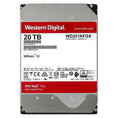 Western Digital WD201KFGX | Red Pro Helium 20TB 3.5" 6GB/s SATA 7200RPM 512MB Cache NAS Hard Drive