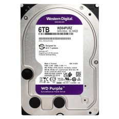 Western Digital WD64PURZ | Purple 6TB 3.5" 6GB/s SATA 5400RPM 256MB Cache Surveillance Hard Drive
