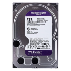 Western Digital WD33PURZ | Purple 3TB 3.5" 6GB/s SATA 5400RPM 256MB Cache Surveillance Hard Drive