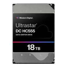 Western Digital WUH722018CLE6L1 | Ultrastar DC HC555 18TB 3.5" 6GB/s SATA 7200RPM 512MB Cache 512e/4Kn SED Data Center Hard Drive