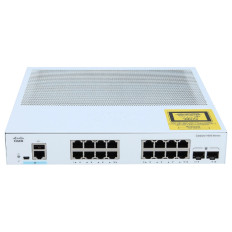 Cisco C1000-16T-E-2G-L | Catalyst C1000 Series 1000-16T-E-2G 16 x RJ-45 Ports 10/100/1000Base-T + 2 x SFP Ports Layer 2 Managed Rack-mountable Gigabit Ethernet Network Switch