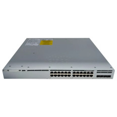 Cisco C9300L-24T-4G-E | Catalyst 9300 Series C9300L-24T-4G 24 x Ports 10/100/1000Base-T + 4 x SFP Uplink Ports Layer 3 Managed 1U Rack-mountable Gigabit Ethernet Network Switch