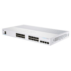 Cisco CBS250-24T-4G | Business 250 Series 24 x Ports 1000Base-T + 4 x Ports SFP 1U Rack-mountable Layer 3 Managed Gigabit Ethernet Network Switch