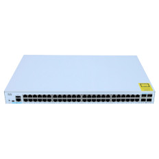 Cisco CBS250-48T-4X-BR | Business 250 CBS250-48T-4X 48 x Ports PoE+ 10/100/1000Base-T + 4 SFP Ports Layer 2 Managed Rack-mountable Gigabit Ethernet Network Switch