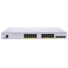 Cisco CBS350-24P-4X-UK | Business 350 Series CBS350-24P-4X 24 x RJ-45 Ports PoE+ 10/100/1000Base-T 4 x SFP+ Ports Layer 3 Managed Rack-mountable Gigabit Ethernet Network Switch