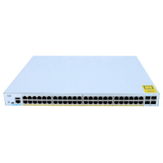 Cisco CBS350-48FP-4X-NA-RF | Business 350 Series CBS350-48FP-4X 48 x RJ-45 Ports PoE+ 10/100/1000Base-T 4 x SFP+ Ports Layer 3 Managed Rack-mountable Gigabit Ethernet Network Switch
