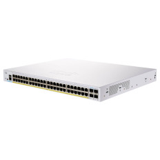 Cisco CBS350-48P-4G-KR= | Business 350 Series CBS350-48P-4G 48 x RJ-45 Ports PoE+ 10/100/1000Base-T 4 x SFP Ports Layer 3 Managed Rack-mountable Gigabit Ethernet Network Switch
