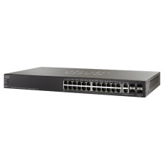Cisco SF500-24MP-K9-G5 | SF500-24MP Layer 3 Switch - 24 Ports - Manageable - 10/100Base-TX, 1000Base-X - 3 Layer Supported - 4 SFP Slots -