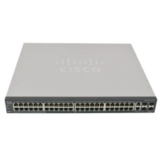 Cisco SF500-48P-K9-G5 | Small Business SF500-48 48-Ports RJ-45 10/100 PoE Layer 2 Manageable Rack-mountable with 2 Combo Gigabit SFP Switch