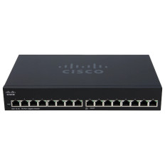 Cisco SG110-16 | Small Business 110 Series SG110-16 16 x Ports 1000Base-X Layer 2 Unmanaged Rack-Mountable Gigabit Ethernet Network Switch