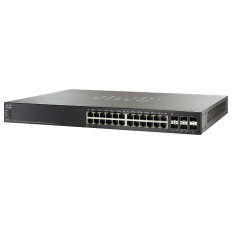 Cisco SG500X-24MPP-K9-G5-RF | Small Business 500 Series SG500X-24MPP 24 x RJ-45 Ports PoE+ 10/100/1000Base-T + 2 x SFP+ Ports + 2 x Combo 5G SFP Ports Layer 3 Managed Stackable Gigabit Ethernet Network Switch