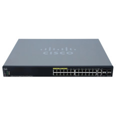 Cisco SG550X-24P-K9-NA-RF | Small Business 550X Series SG550X-24P 24 x Ports PoE+ 1000Base-T + 2 x Ports Combo SFP+ + 2 x Ports SFP+ Layer 3 Managed Stackable Gigabit Ethernet Network Switch