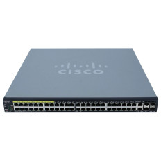 Cisco SG550X-48MP-K9-NA | Small Business 350X Series SG350X-48MP 48 x Ports PoE+ 10/100/1000Base-T + 2 x Ports 10GBase-T Combo SFP+ + 2 x Ports SFP+ Stackable Rack-mountable Layer 3 Managed Gigabit Ethernet Network Switch