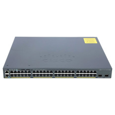 Cisco WS-C2960X-48FPD-L-A1 | Catalyst 2960X Series 2960X-48 48 x Ports PoE+ 10/100/1000Base-T + 4 x SFP Layer 3 Managed 1U Rackmountable Gigabit Ethernet Network Switch