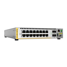 Allied Telesis AT-X550-18XTQ-10 | 16-port 1G/10G BaseT Stackable Switch with 2 QSFP Ports - 16 Ports - Manageable - 3 Layer Supported - Modular - 12