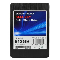 Super Talent FTM51N325H | TeraNova 512GB Triple-Level Cell SATA 6Gb/s 2.5-Inch Solid State Drive