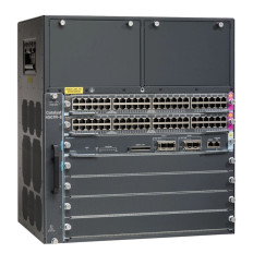 Cisco WS-C4507R-E-S2+96V | Catalyst 4507R-E Switch Chassis Bundle (2x Supervisor Engine and 5x Switching Module)