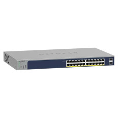 Netgear GS724TP-300NAS | GS724TPv3 24-Ports Gigabit PoE+ Managed Network Switch (190W)