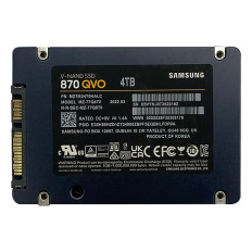Samsung MZ-77Q4T0BW | 870 QVO Series 4TB 2.5" 6GB/s SATA 4GB Cache V-NAND 4bit MLC (QLC) Solid State Drive
