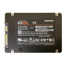 Samsung MZ-77E4T0B/AM | 870 EVO Series 4TB 2.5" 6GB/s SATA 4GB Cache V-NAND 3bit MLC Solid State Drive