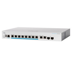 Cisco CBS350-8MP-2X-EU | Business 350 8 x RJ-45 Ports PoE+ 2.5GBase-T 2 x RJ-45/SFP+ Combo Ports Layer 3 Managed Rack-mountable Gigabit Ethernet Network Switch
