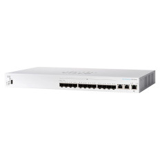 Cisco CBS350-12XS-NA | Business 350 Series CBS350-12XS 12 x SFP+ Ports 10GBase-X 2 x RJ-45 10GE Ports Layer 3 Managed Rack-mountable Gigabit Ethernet Network Switch