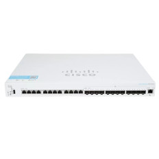 Cisco CBS350-24XTS-UK-RF | Business 350 Series CBS350-24XTS 24 x RJ-45 Ports 10GBase-T 4 x SFP+ Ports Layer 3 Managed Rack-mountable Gigabit Ethernet Network Switch