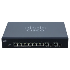 Cisco SF302-08PP-K9 | 8-Ports 10/100 PoE+ Managed Network Switch