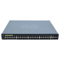 Cisco SG350X-48MP-K9-EU | Small Business 350X SG350X-48MP 48 x RJ-45 Ports PoE+ 10/100/1000Base-T 4 x SFP+ Ports Layer 3 Stackable Managed Rack-Mountable Gigabit Ethernet Network Switch