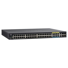 Cisco SG350X-48PV-K9-EU= | Small Business 350X Series SG350X-48PV 40 x RJ-45 Ports PoE+ 10/100/1000Base-T + 8 x RJ-45 5GBase-T Ports + 2 x combo 10 Gigabit SFP+ + 2 x Ports SFP+ Stackable Rack-mountable Layer 3 Managed Gigabit Ethernet Network Switch