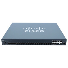 Cisco SX350X-24F-K9-NA | 350X Series SX350X-24F 24 x Ports SFP+ + 4 x Combo SFP+ Layer 2 Stackable Managed Gigabit Ethernet Network Switch