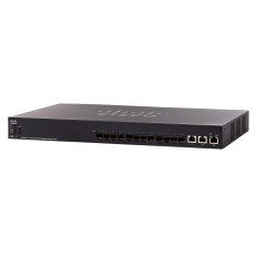 Cisco SX550X-12F-K9 | Series 550X 10 x Ports SFP+ 10GBase-T + 2 x Combo SFP+ Ports Layer 3 Unmanaged 1U Rack-Mountable Gigabit Ethernet Network Switch