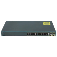 Cisco WS-C2960-24TC-L-B2 | Catalyst 2960 Series 2960-24T 24 x RJ-45 Ports 10/100Base-TX + 2 x dual-purpose uplinks Ports Layer 2 Managed 1U Rack-Mountable Fast Ethernet Network Switch
