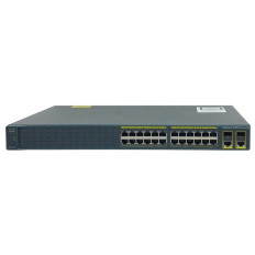 Cisco WS-C2960-24TC-S-WS | Catalyst 2960 Series 2960-24T 24 x RJ-45 Ports 10/100Base-TX + 2 x dual-purpose uplinks Ports Layer 2 Managed 1U Rack-Mountable Fast Ethernet Network Switch