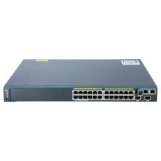 Cisco WS-C2960S-24PDL-WS | Catalyst 2960S Series 2960S-24PD 24 x RJ-45 Ports PoE+ 10/100/1000Base-T + 2 x SFP+ Ports Layer 2 Managed 1U Rack-mountable Gigabit Ethernet Network Switch