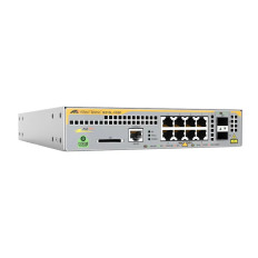 Allied Telesis AT-IE210L-10GP-60 | IE210L-10GP Ethernet Switch 8 x Gigabit Ethernet Network, 2 Expansion Slot Manageable Twisted Pair, Optical Fiber