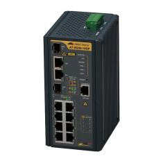 Allied Telesis AT-IS230-10GP-80 | 8-Ports 10/100/1000-T Manageable PoE Layer 2 Rack-mountable with 8 x 10/100/1000 (PoE+) + 2 x combo SFP