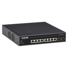 Black Box LGB5510A | 10 x Ports 10GbE SFP+ Layer 2+ Gigabit Ethernet Web Smart Network Switch