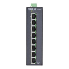 Black Box LPH008A-R2 | LPH00 Series 8 x Ports 1000Base-T PoE+ Layer 2 Gigabit Ethernet Temperature Switch