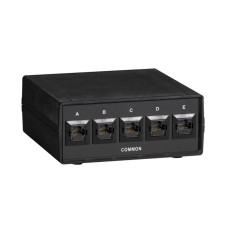 Black Box SW1032A | 5 x Ports 1000Base-T RJ-45 4-to-1 CAT6 Ethernet 10G Manual Desktop Switch