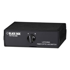 Black Box SW1036A | Fiber Optic A/B Desktop Switch – Latching with SC Single-Mode Connectors