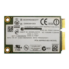 Intel 112BN.MMWWB | Centrino Wireless-N 1000 2.4GHz 300Mbps IEEE 802.11b/g/n PCI Express Half Mini Wireless Network Adapter