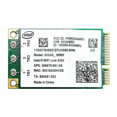 Intel 533ANMMWW2 | Ultimate N 5300 Series Dual Band 2.4GHz / 5GHz 450Mbps IEEE 802.11a/b/g/draft-n Mini PCI Express Wireless Network Adapter
