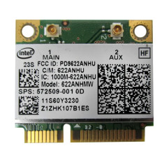 Intel 622AN.HMWWB | Centrino Advanced-N 6200 2.4GHz / 5GHz 300Mbps IEEE 802.11a/b/g/n PCI Express Half Mini Wireless Network Adapter